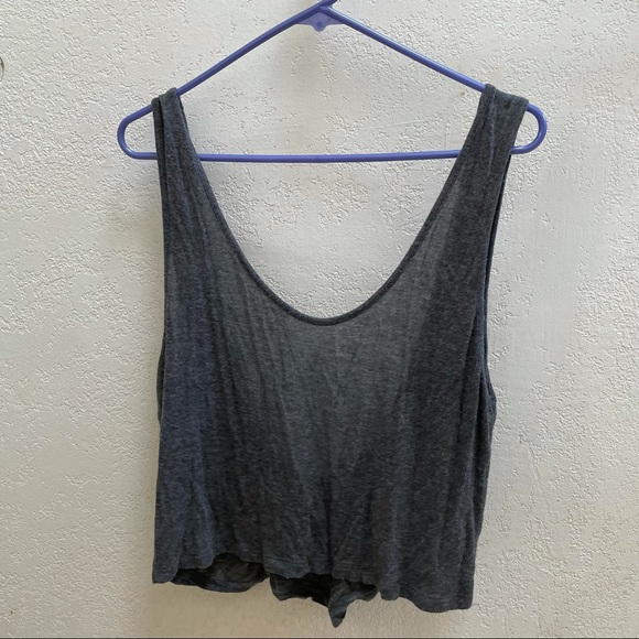 BRANDY MELVILLE GREY TANK TOP - Picture 4 of 5
